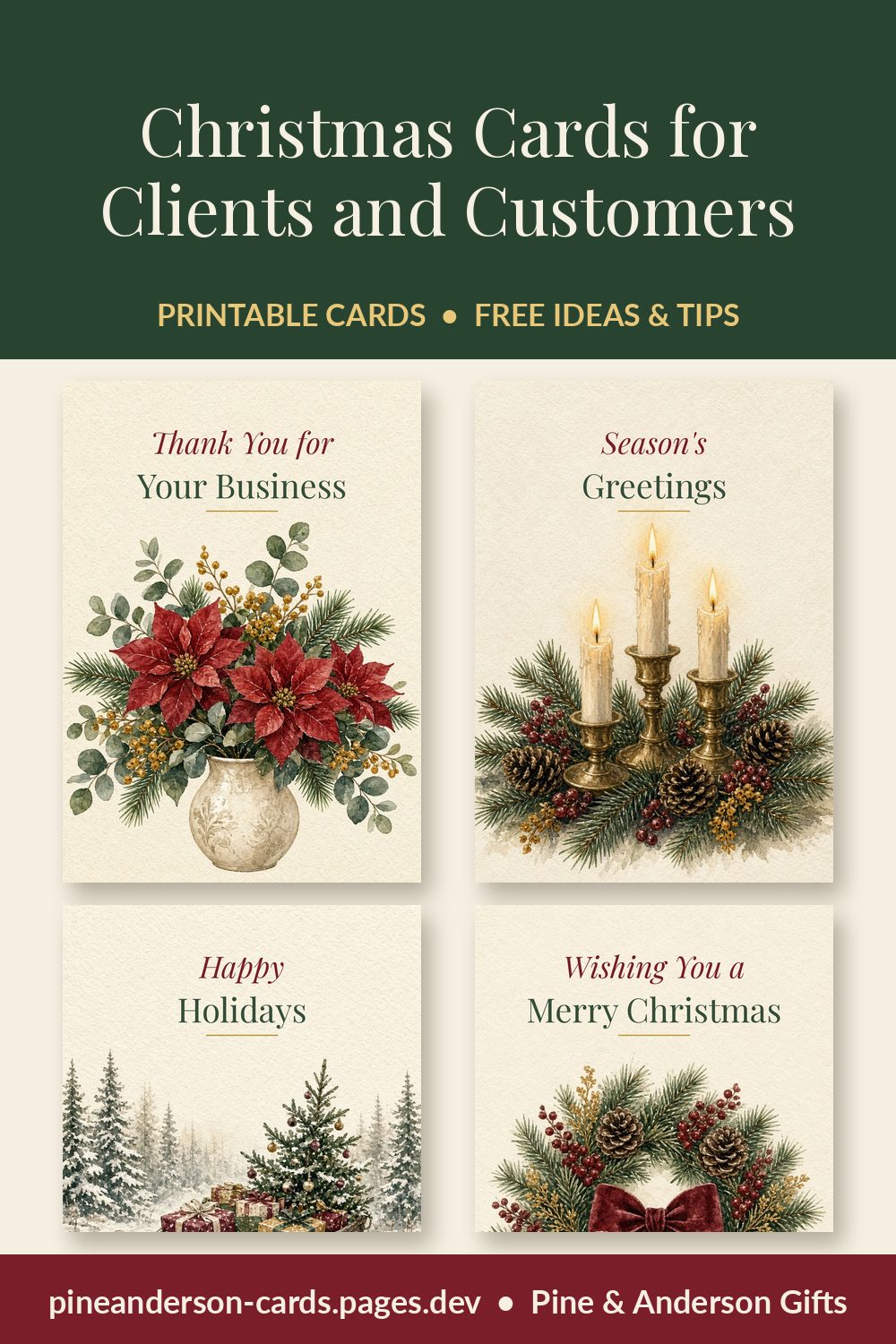 Christmas Cards for Clients and Customers (Small-Business Friendly)