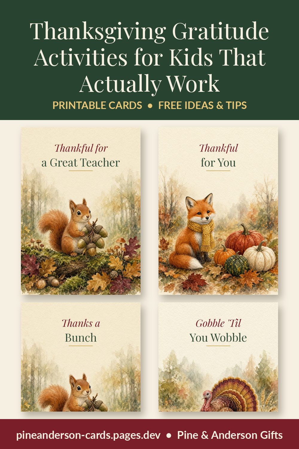 Thanksgiving Gratitude Activities for Kids That Actually Work